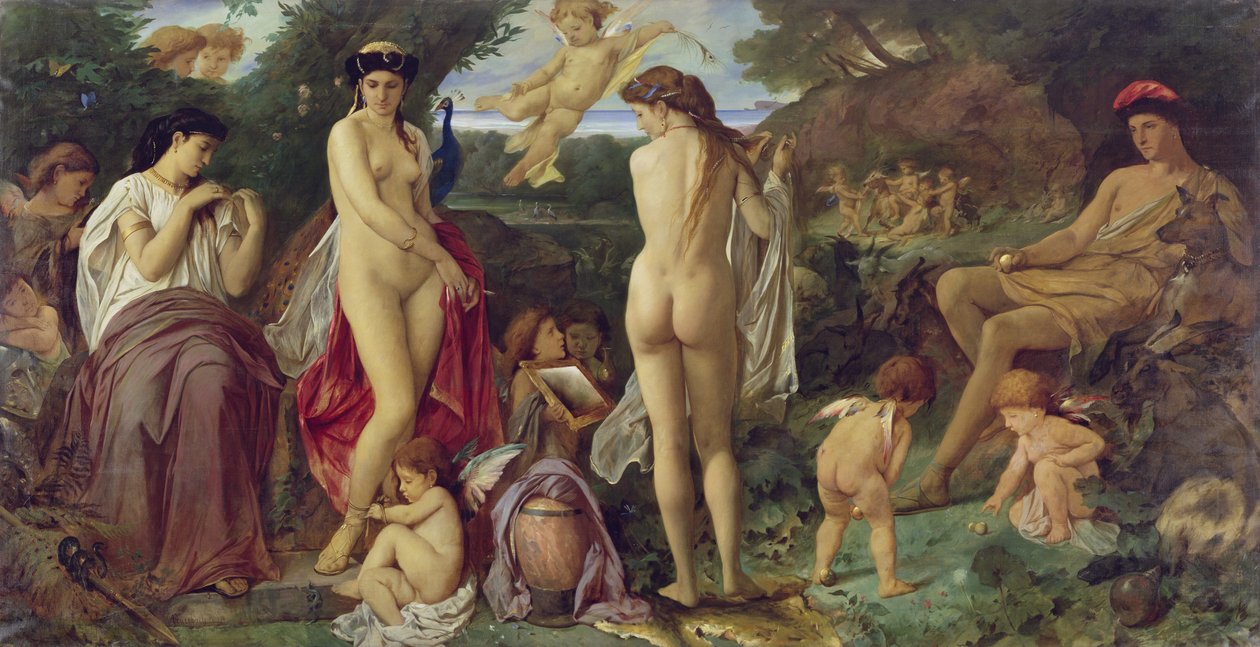 The Judgement of Paris by Anselm Feuerbach