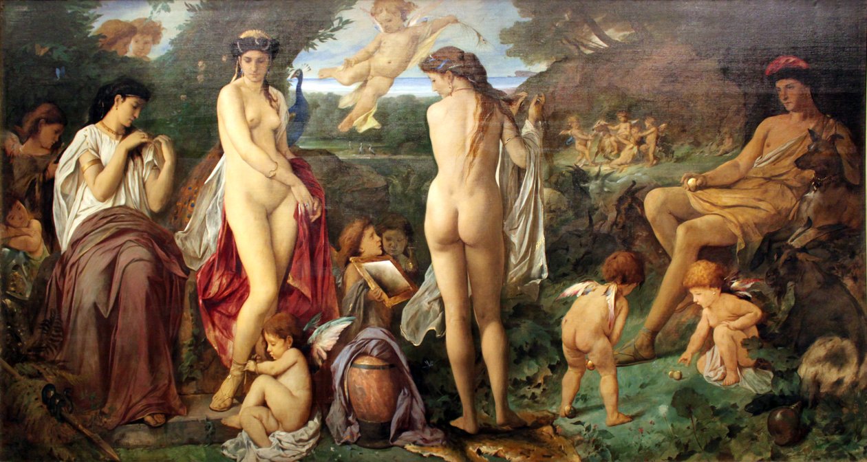 The Judgement of Paris by Anselm Feuerbach