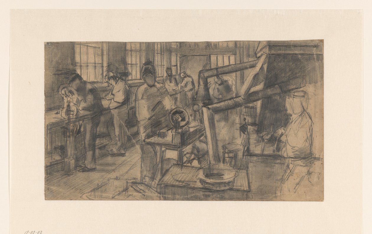 In the Silver Factory by Anthon Gerhard Alexander van Rappard
