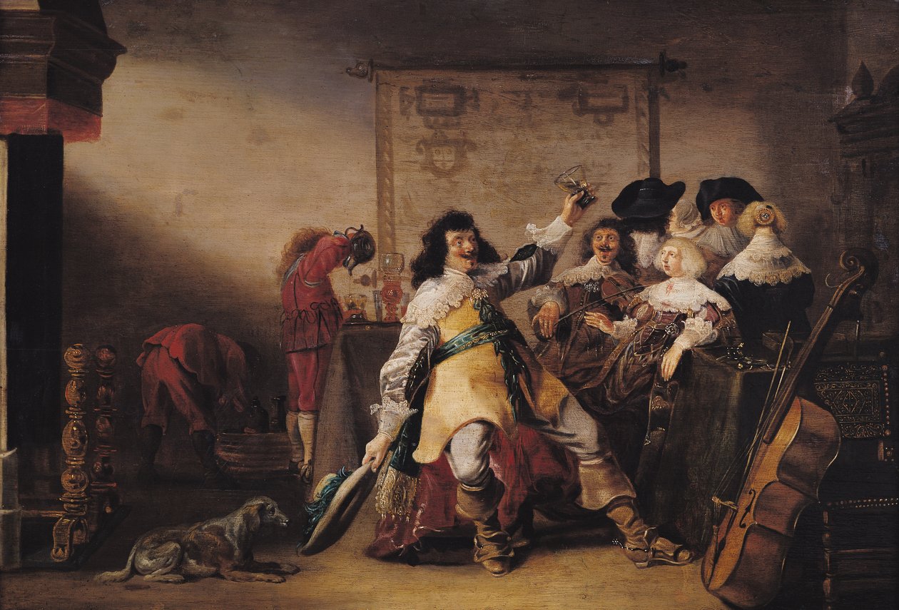 Merry Company by Anthonie Palamedesz