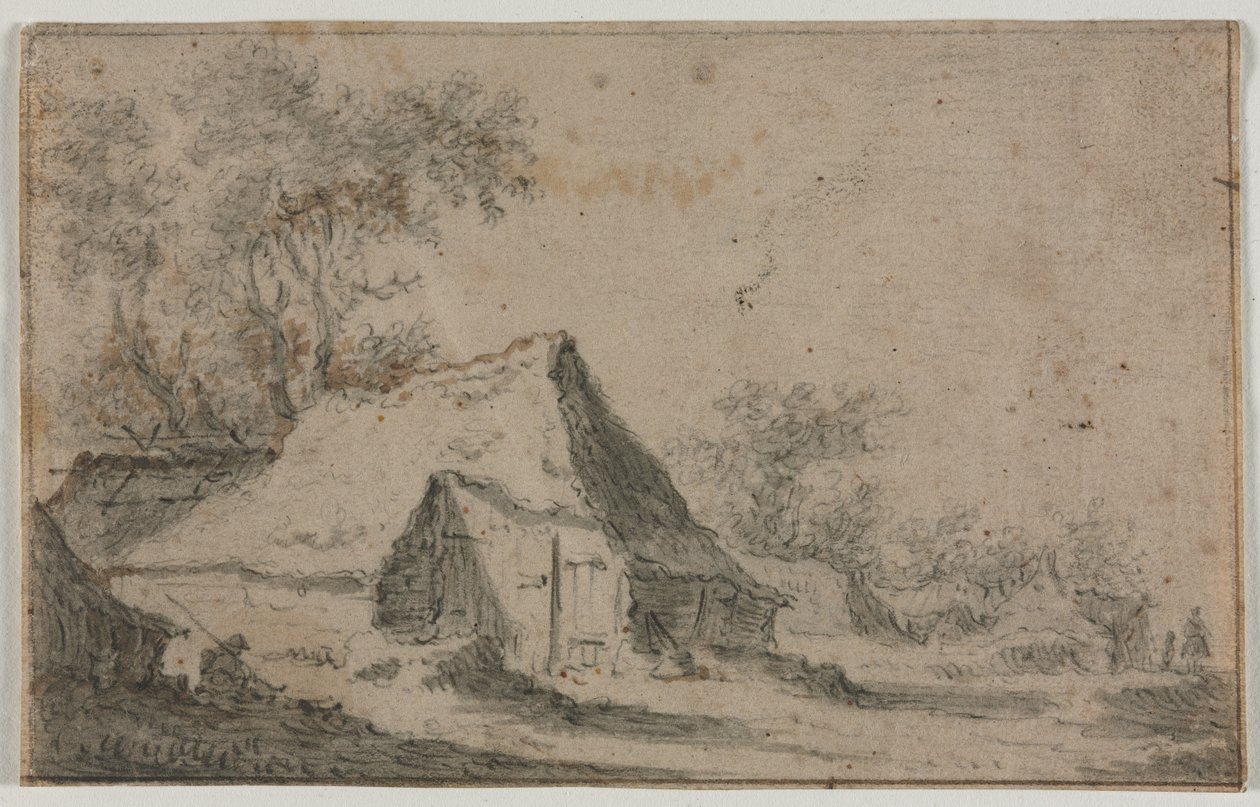The Little Hamlet by Anthonie Waterloo