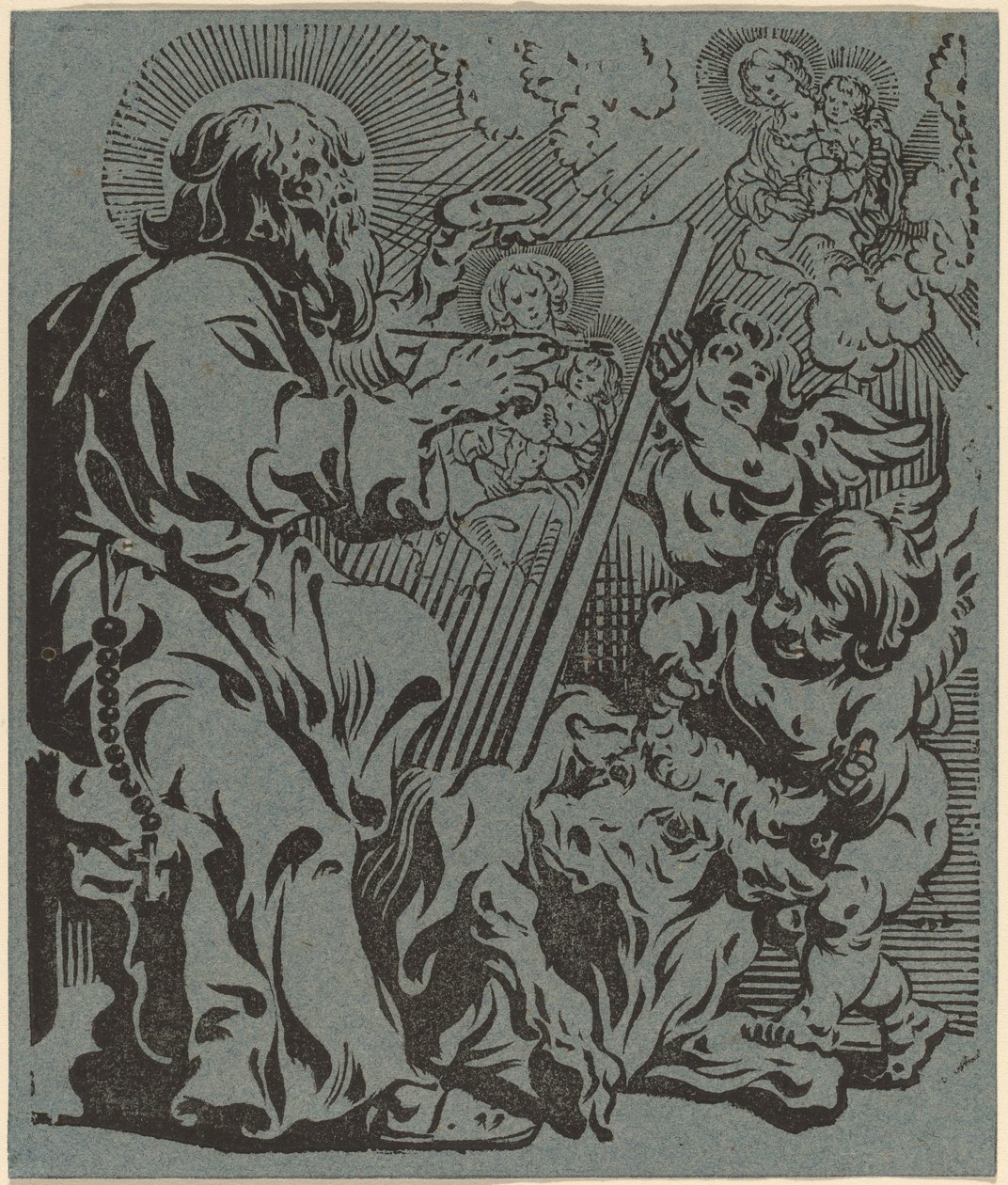 Saint Luke by Anthonis Sallaert
