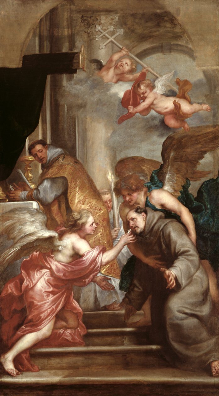 The Communion of St. Bonaventure by Anthony van Dyck