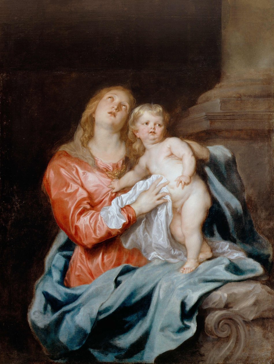 The Madonna and Child by Anthony van Dyck