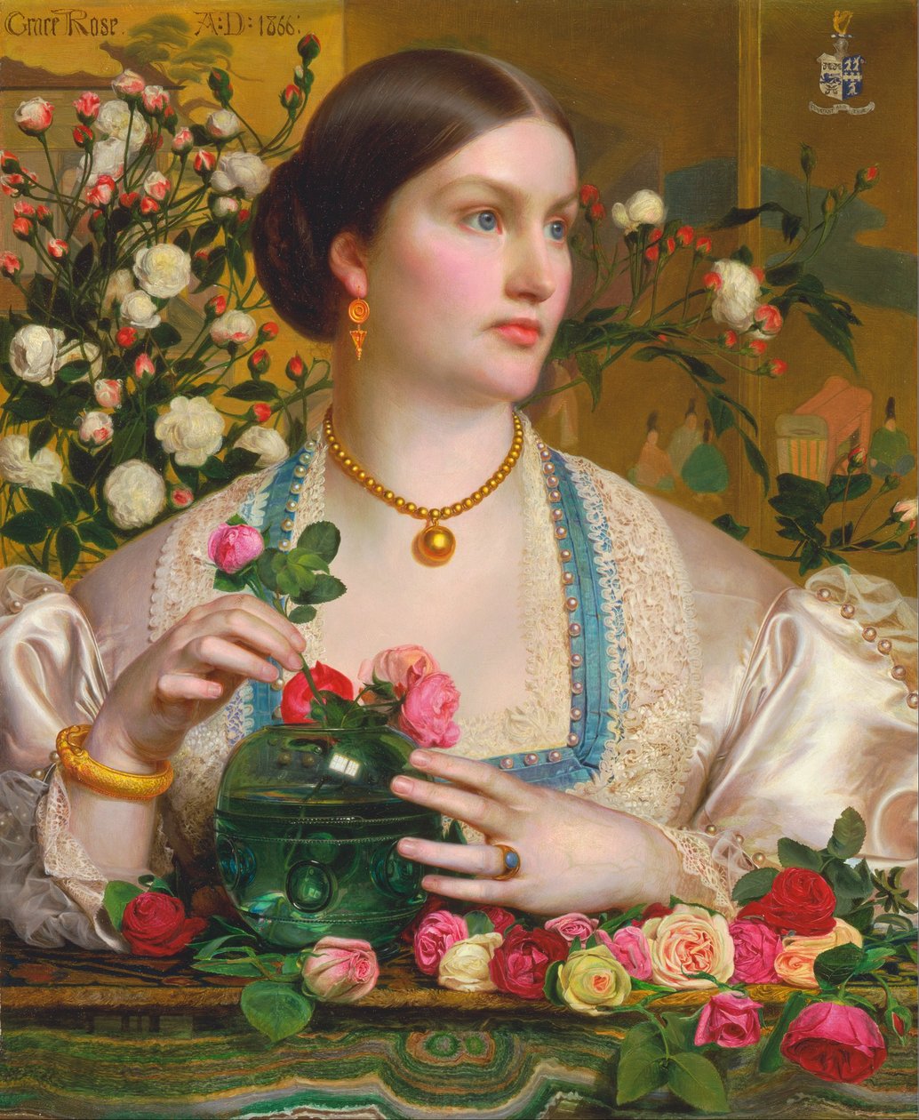 Grace Rose by Anthony Frederick Augustus Sandys