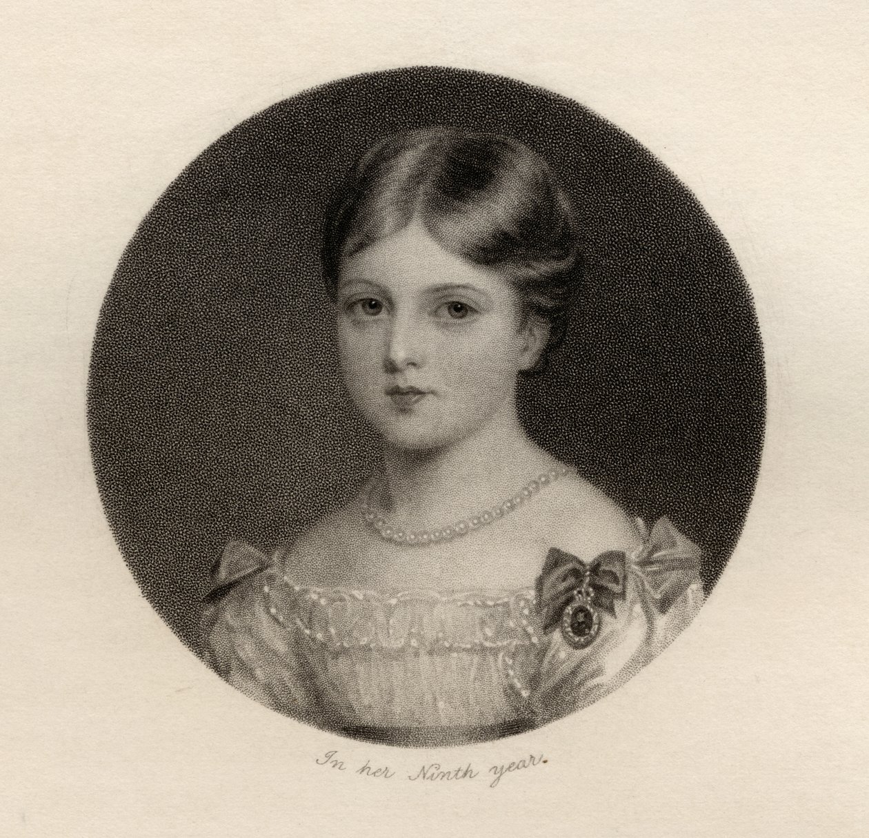 Princess Alexandrina Victoria of Saxe-Coburg, engraved by Thomas Woolnoth, from 
