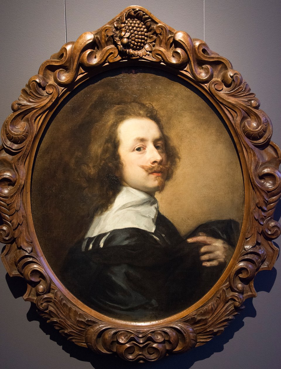 Self-Portrait of Antoon van Dyck in the Rubens House in Antwerp by Anthony van Dyck