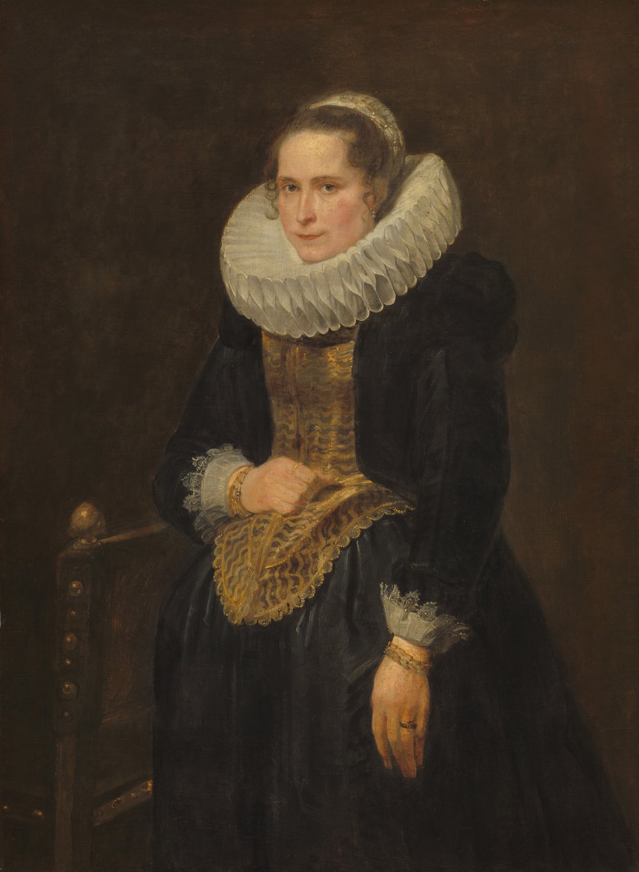 Portrait of a Flemish Lady by Anthony van Dyck
