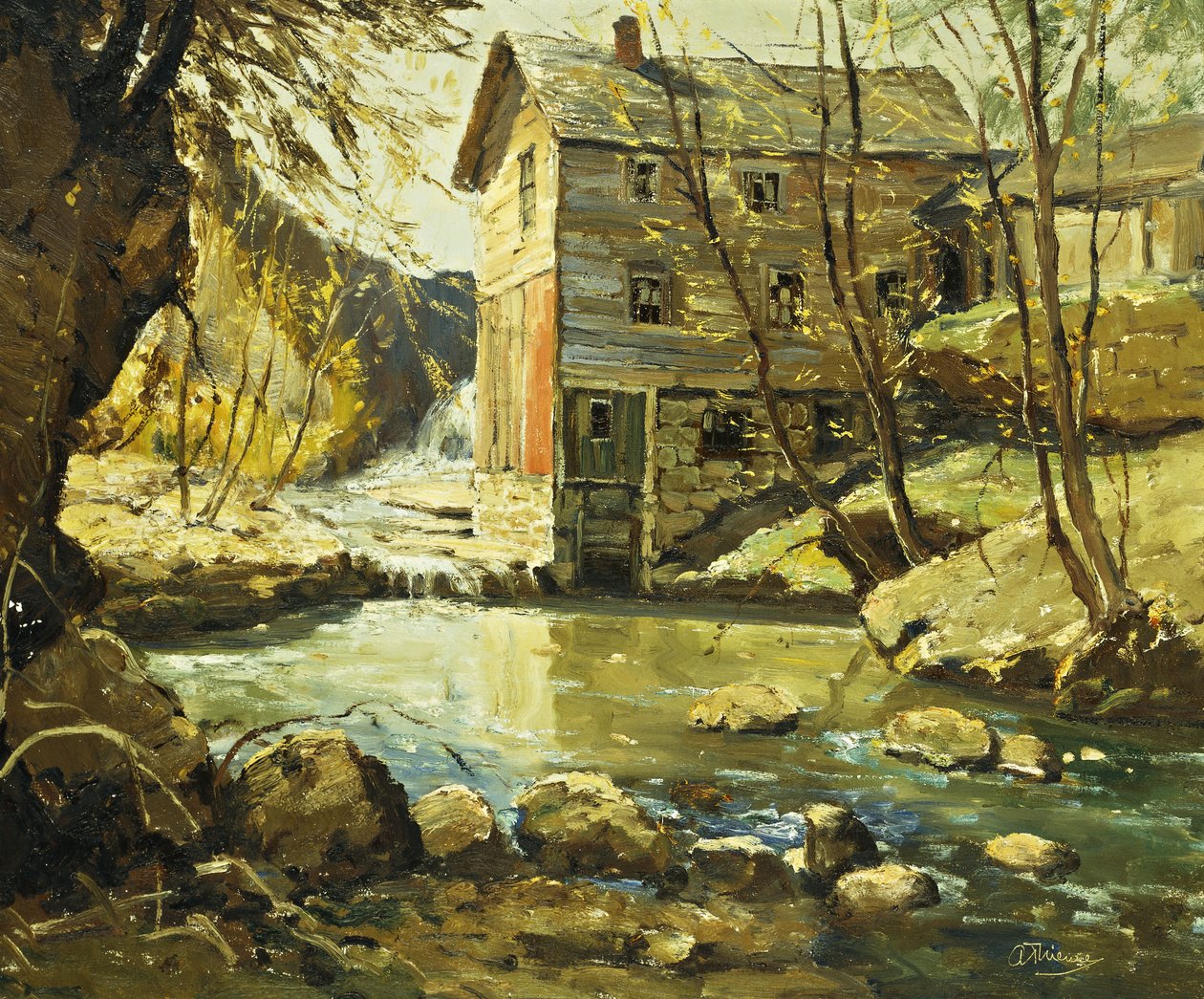 The Mill by Anthony Thieme