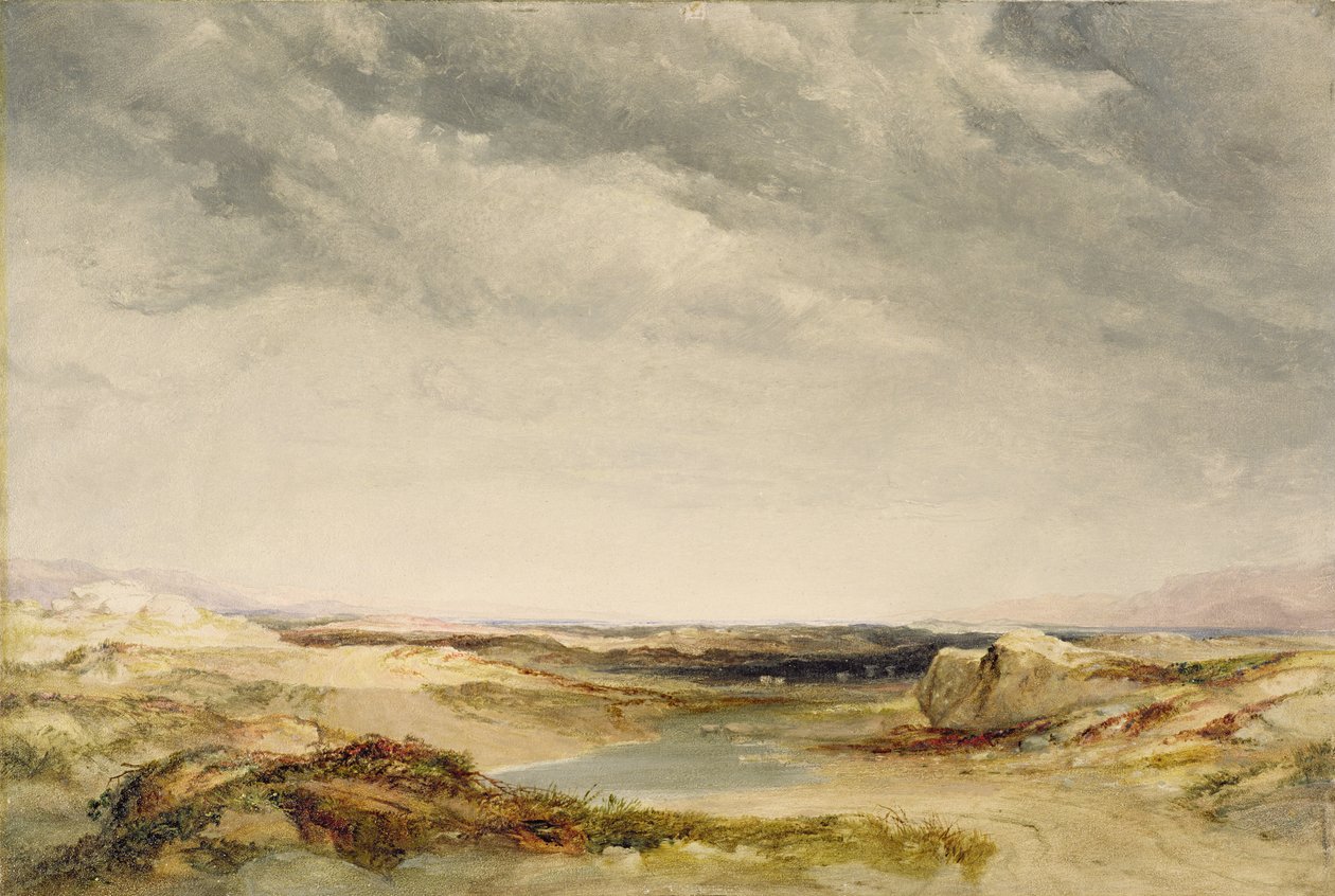 A Heath Near the Coast by Anthony Vandyke Copley Fielding