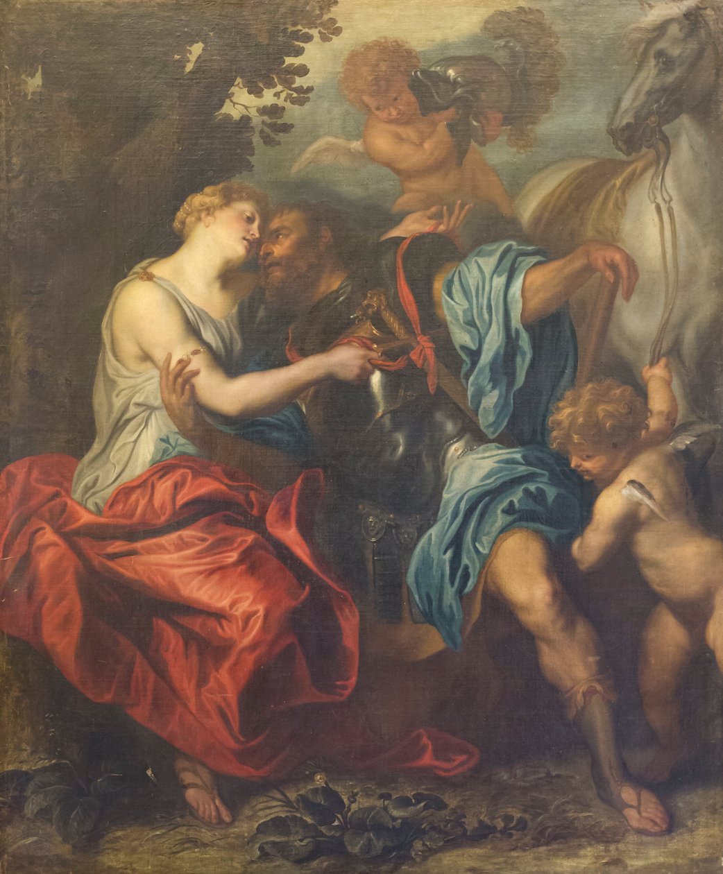 Mars and Venus by Anthony van (school of) Dyck
