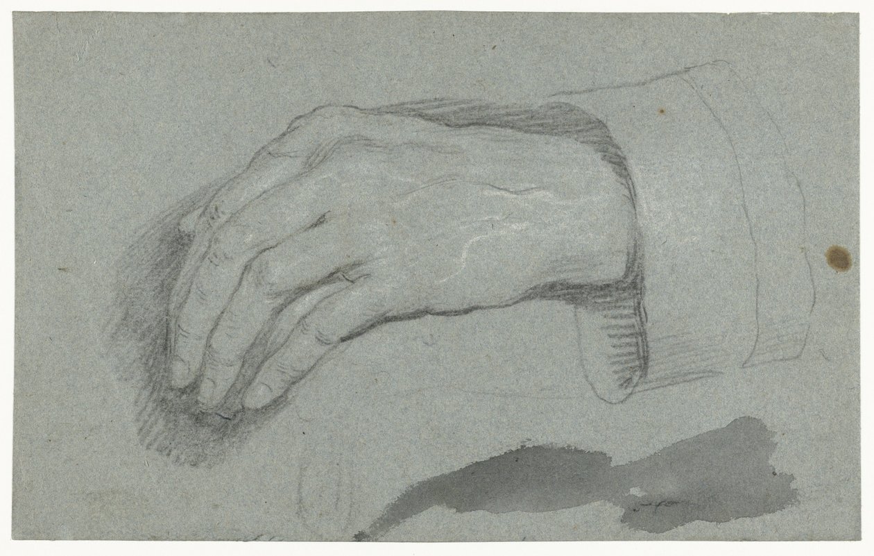 Left hand and cuff by Anthony van Dyck (possibly)
