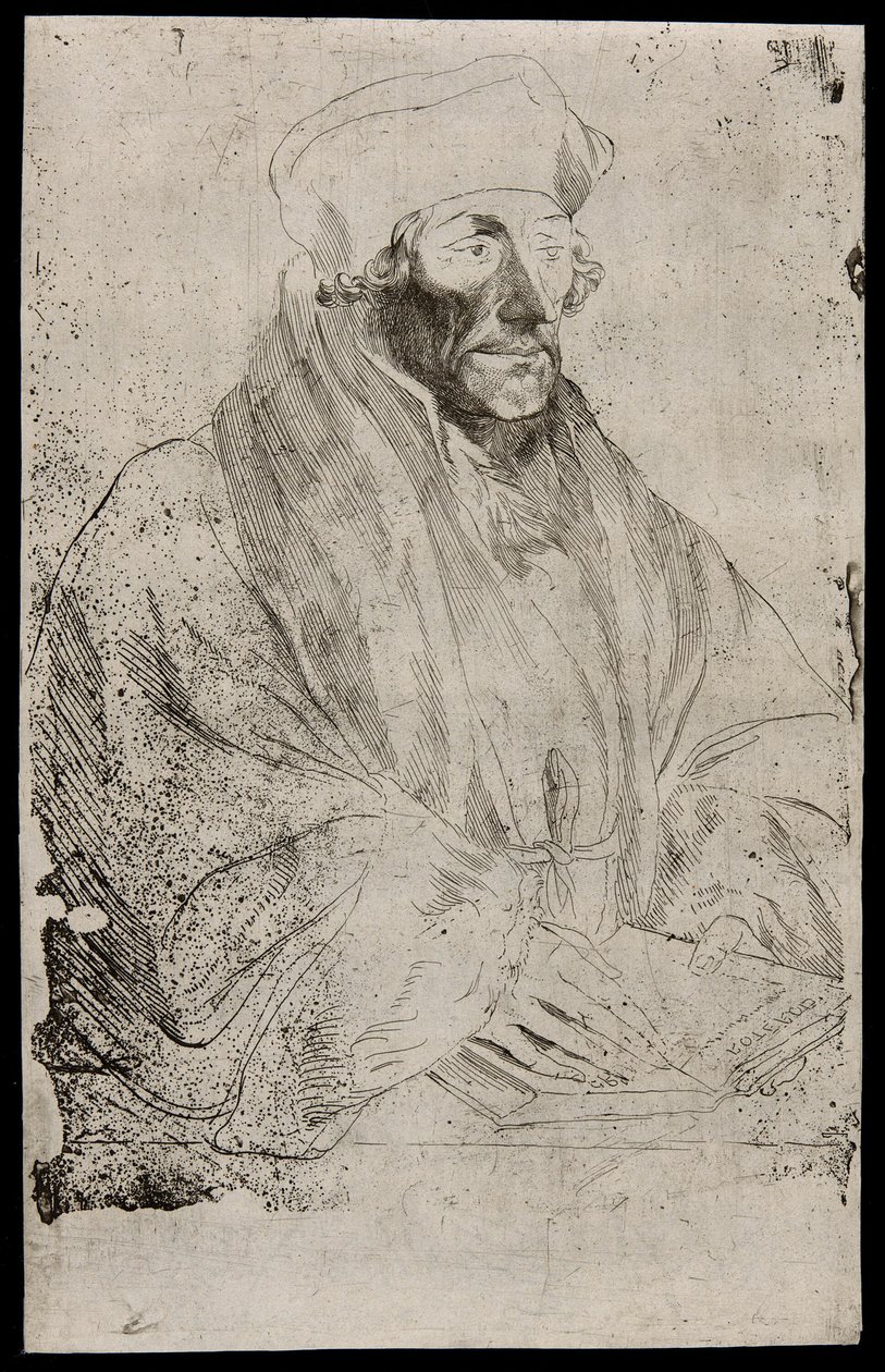 Desiderius Erasmus by Anthony van Dyck