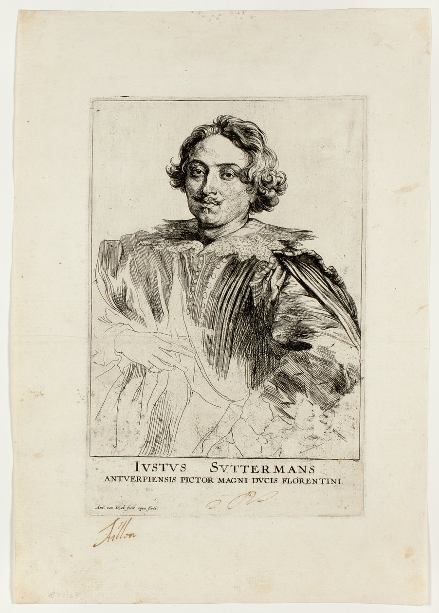 Justus Suttermans by Anthony van Dyck