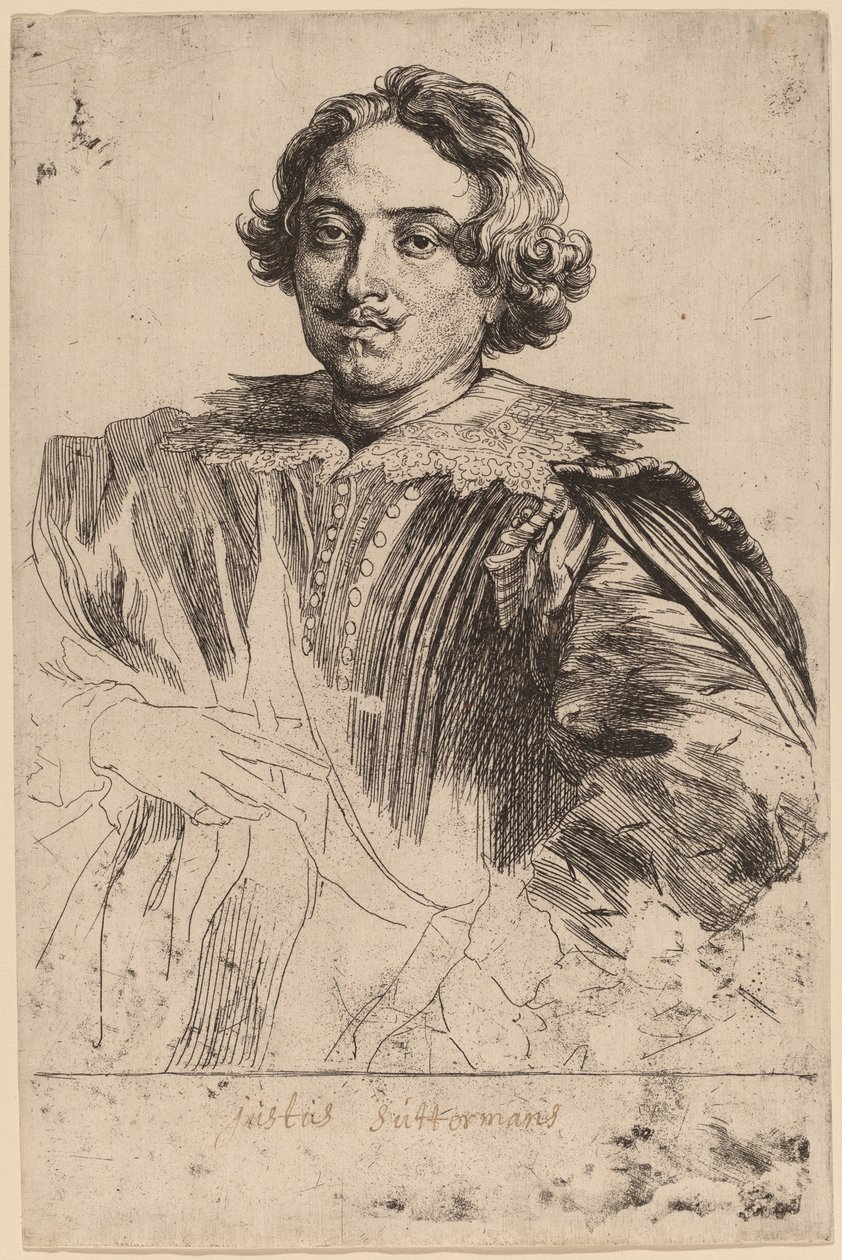 Justus Suttermans by Anthony van Dyck