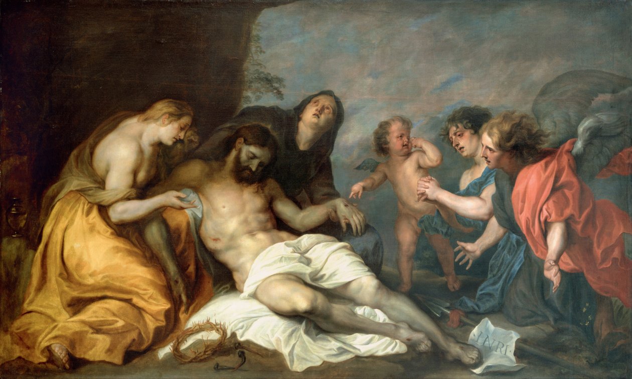 The Lamentation over the Dead Christ by Anthony van Dyck
