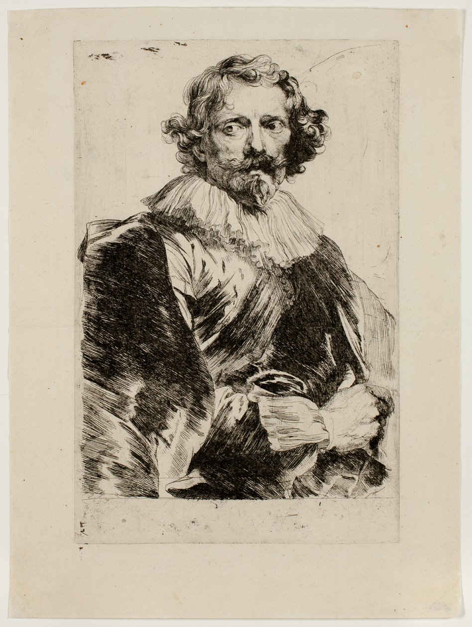 Lucas Vorsterman by Anthony van Dyck