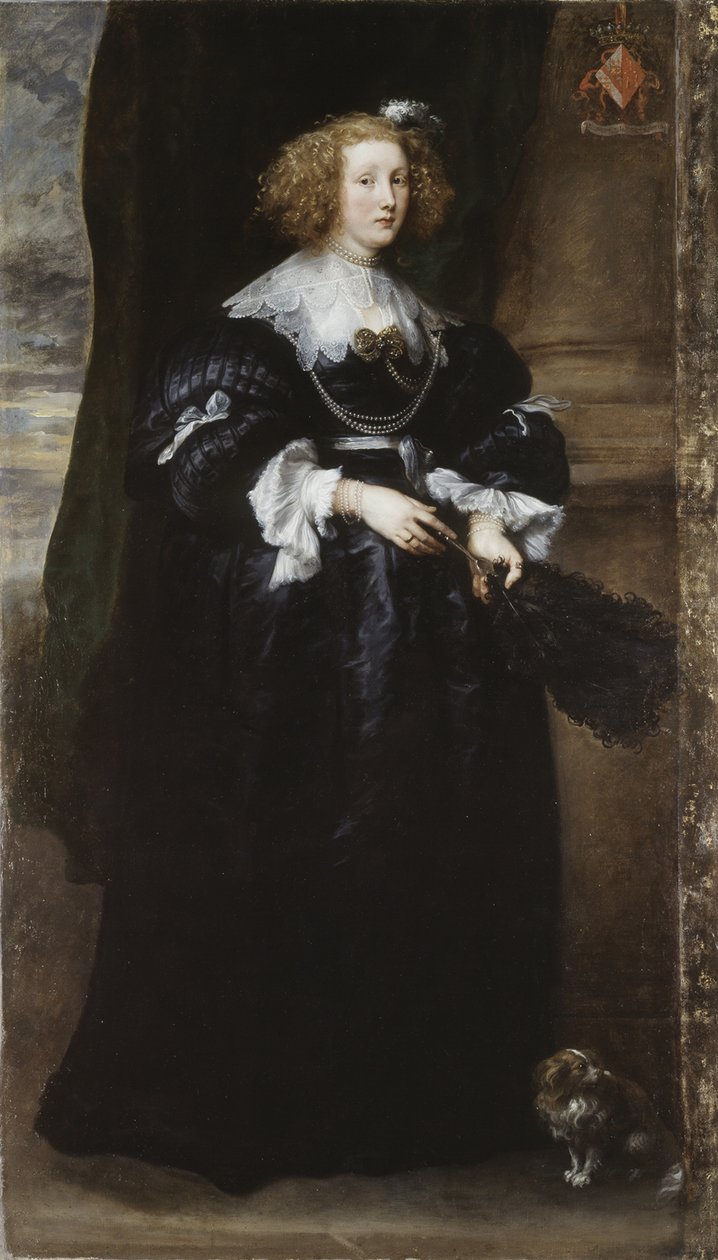 Portrait of Maria de Raet by Anthony van Dyck