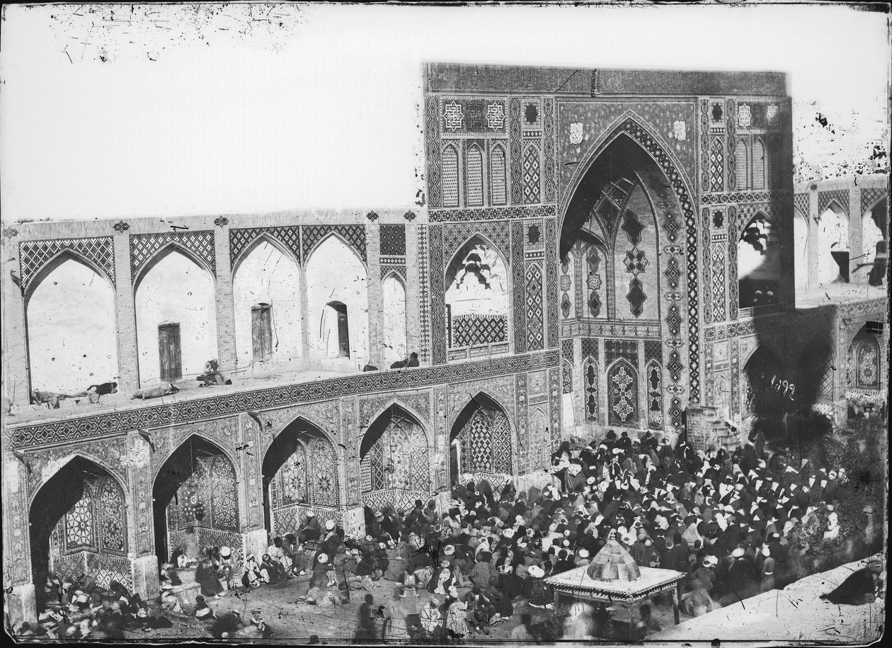 Sipahsalar Mosque, Built 1866, c.1880-1930 by Antoin Sevruguin