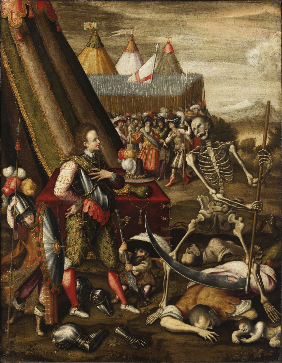 Allegory of War by Antoine Caron
