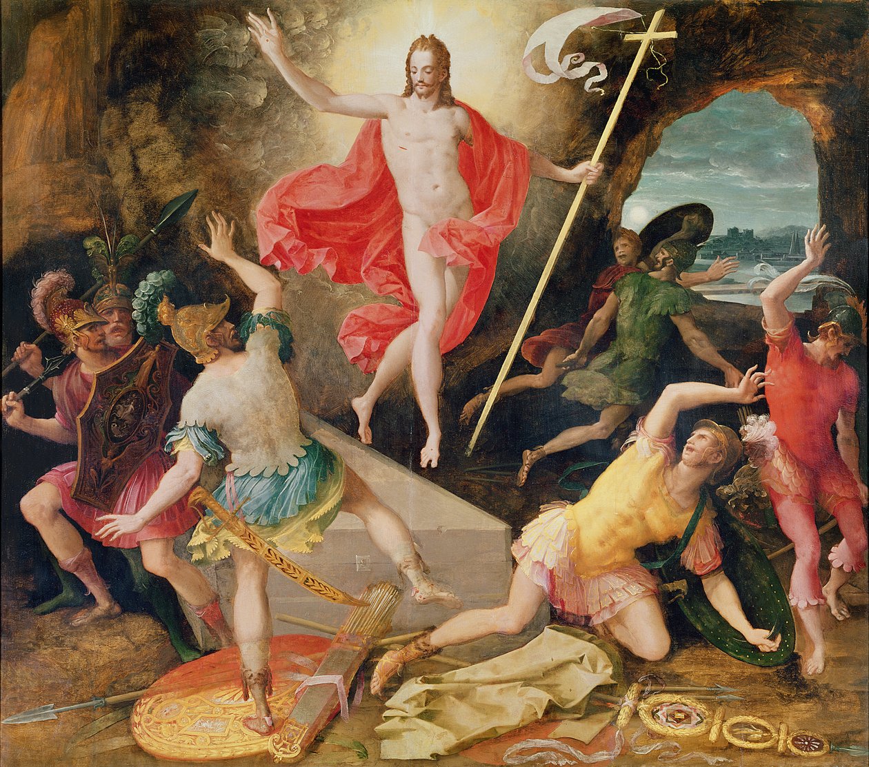 The Resurrection of Christ by Antoine Caron