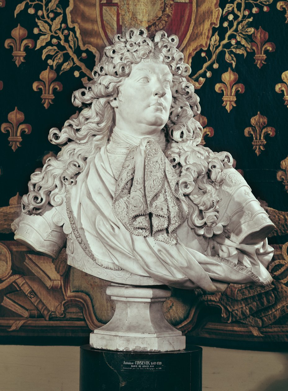 Bust of Louis XIV, 1686 by Antoine Coysevox