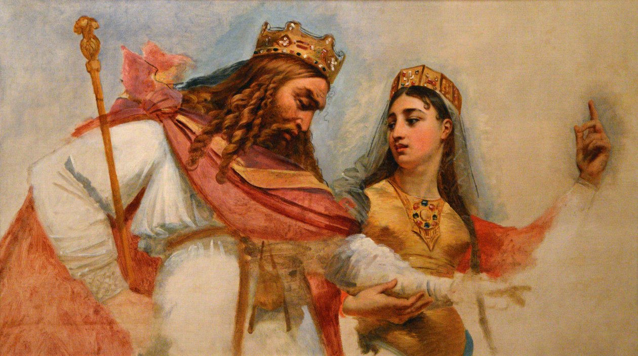 Clovis and Clotilde by Antoine Jean Gros