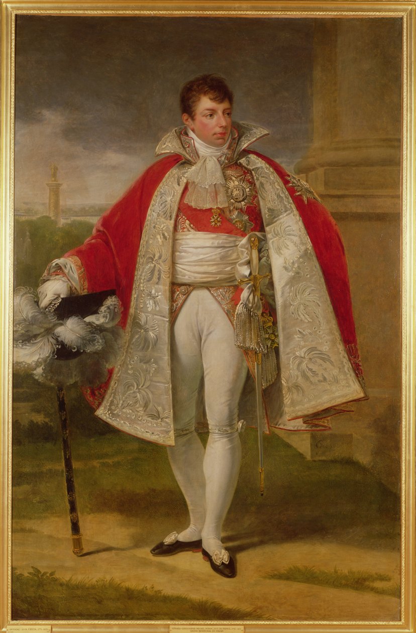 Geraud-Christophe-Michel Duroc (1772-1813) Duke of Frioul by Antoine Jean Gros