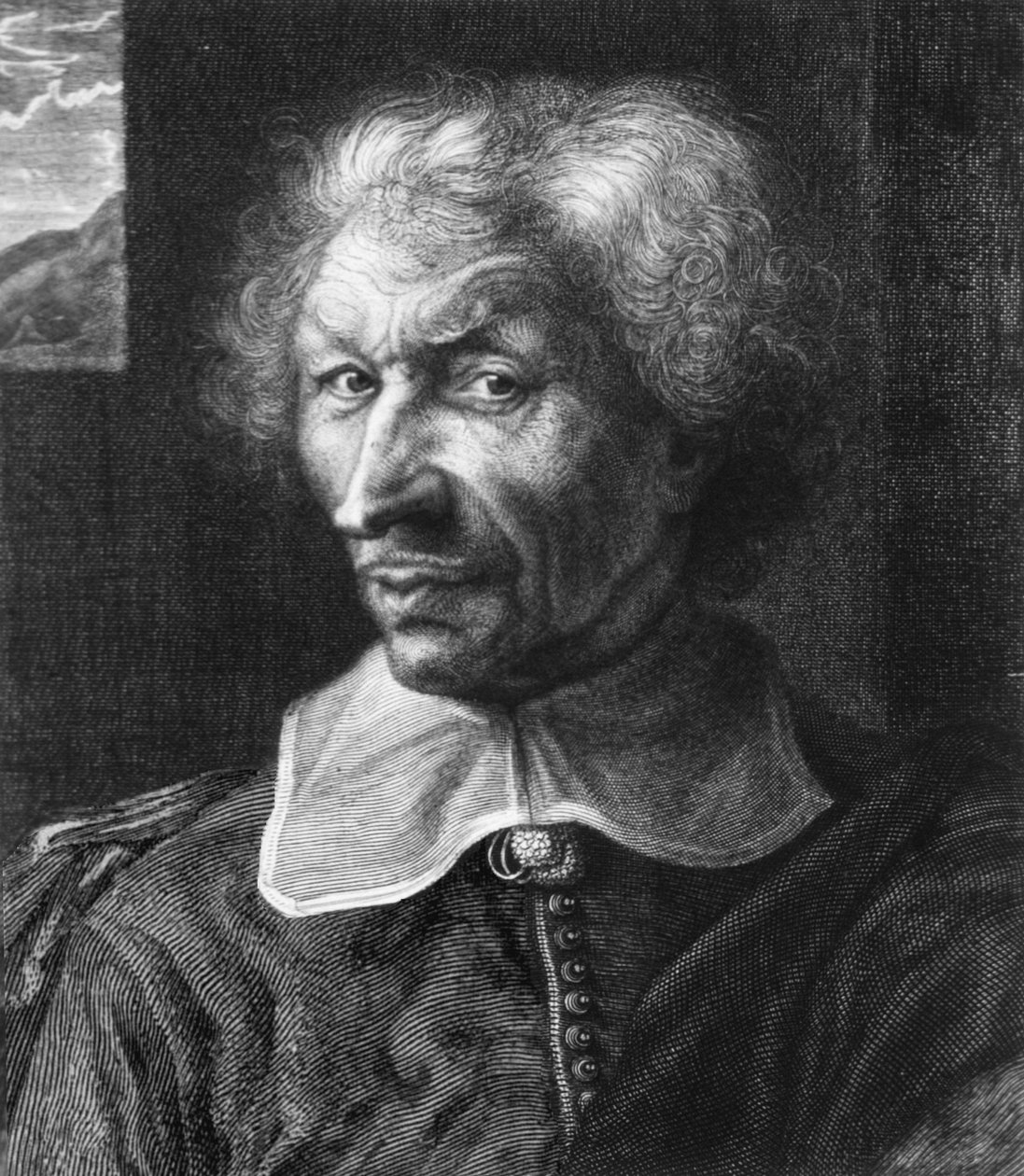Portrait of Guy Patin (1601–1672) by Antoine Masson