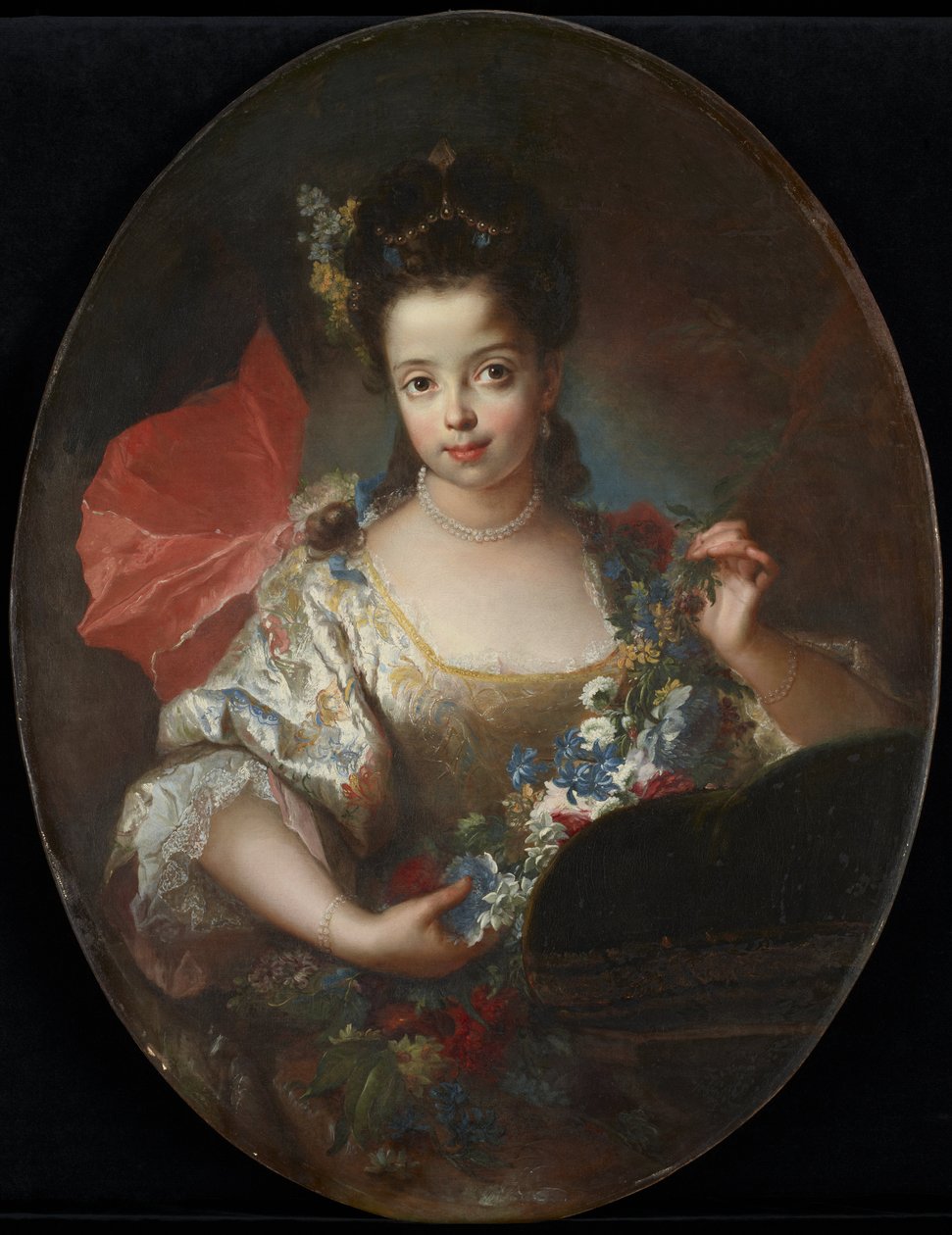 Portrait of Ursule-Anne Dubuisson by Antoine Pesne