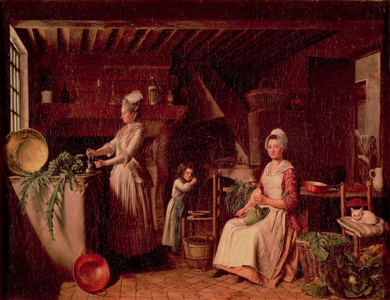 Provencal Kitchen by Antoine Raspal