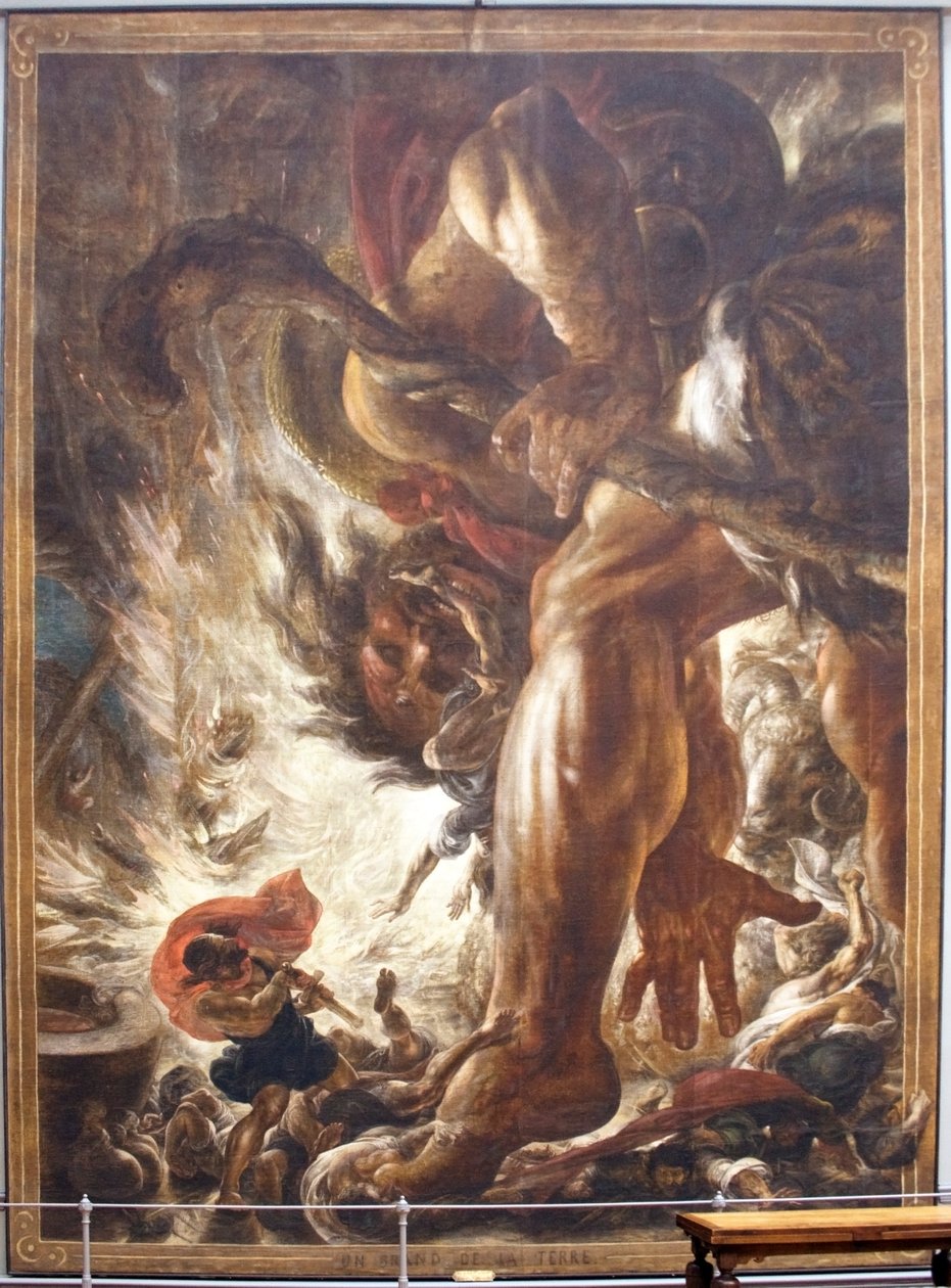 The Giant of the Earth by Antoine Wiertz