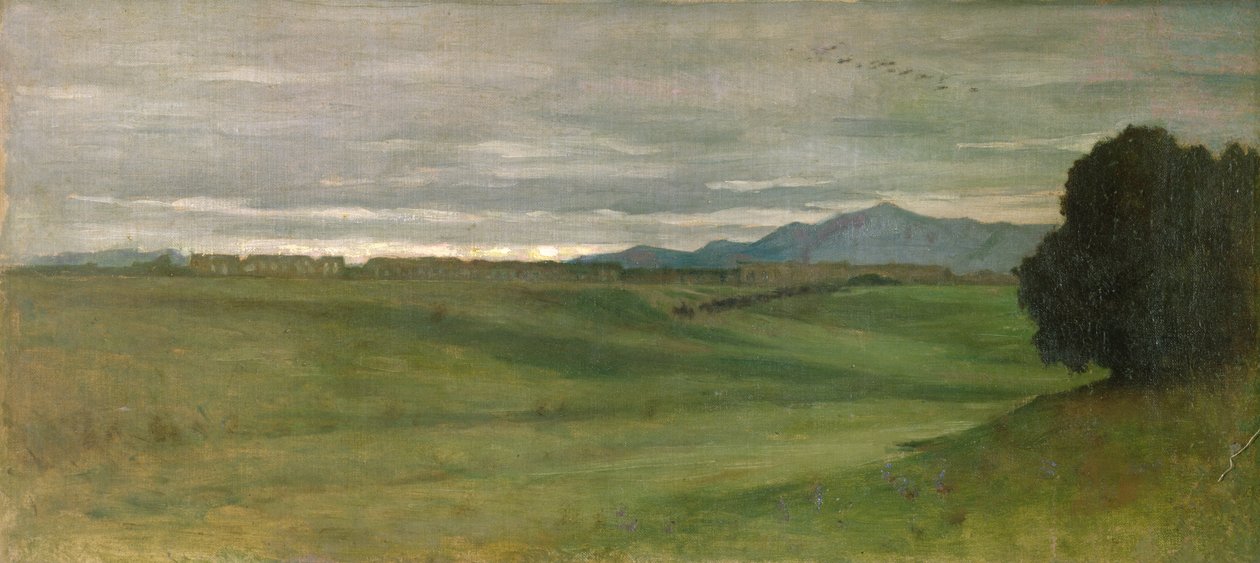 Roman Landscape by Antoine Auguste Ernest Herbert or Hebert