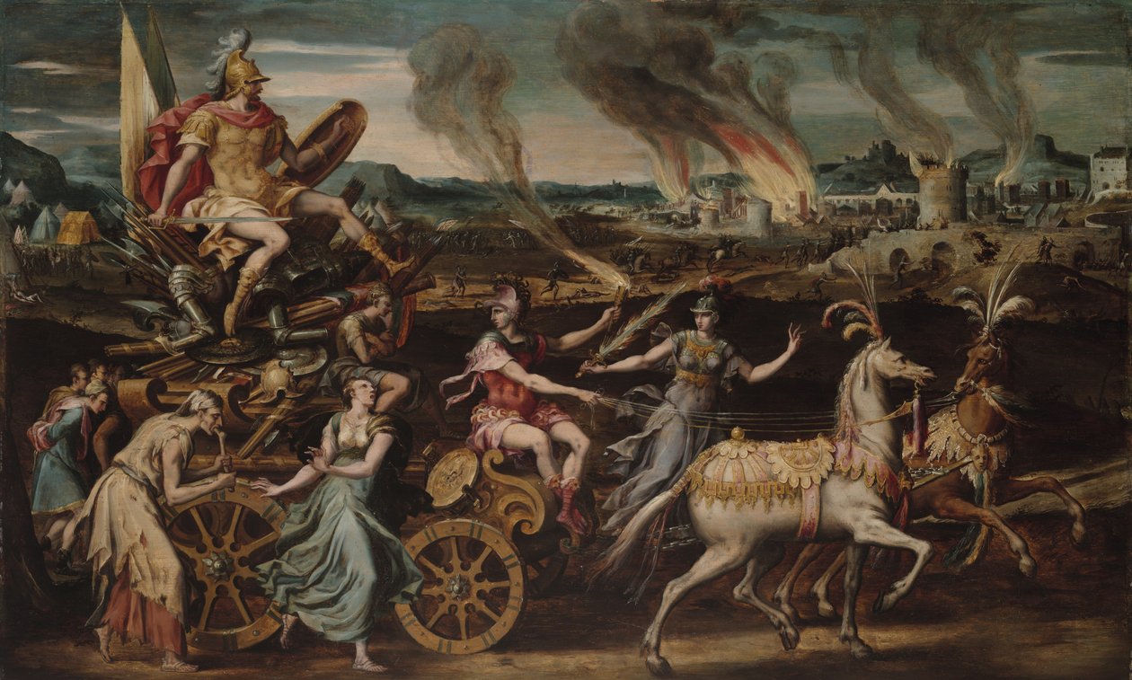 The Triumph of Mars by Antoine Caron
