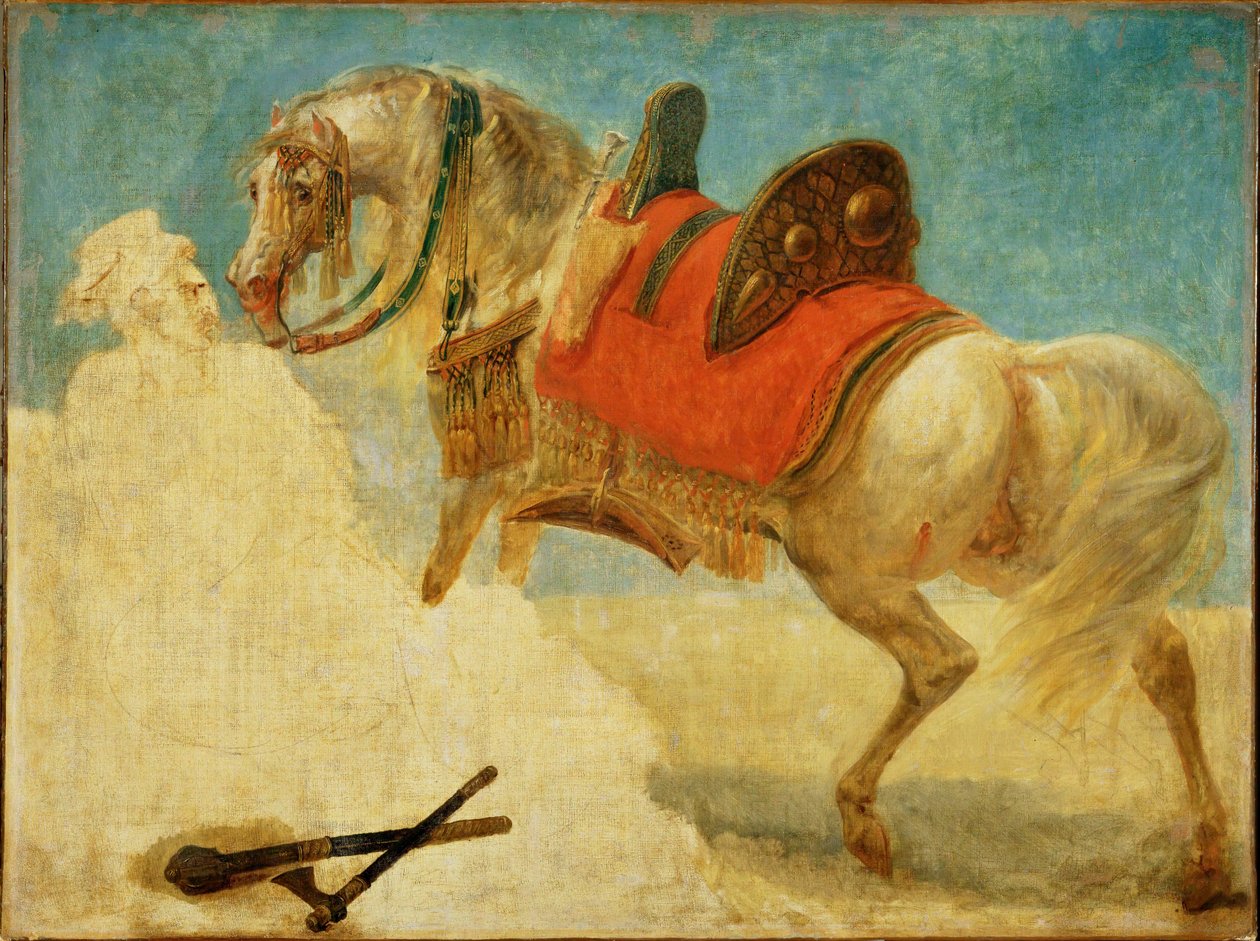 Study of an Arab Horse by Antoine Jean Gros