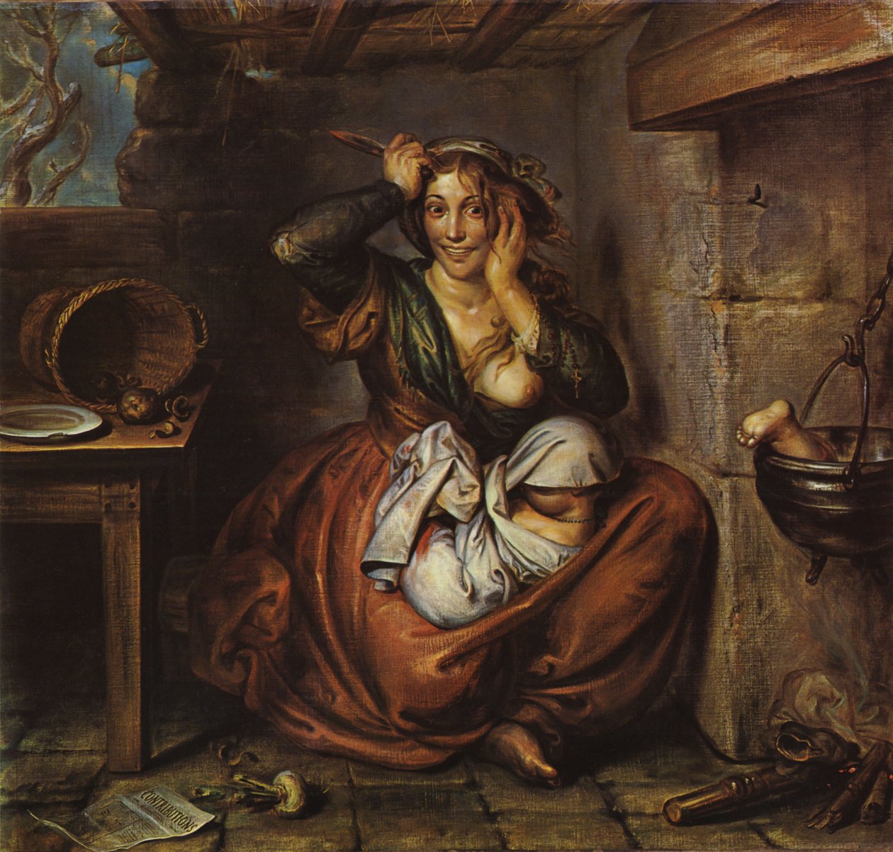 Infanticidal Mother by Antoine Joseph Wiertz