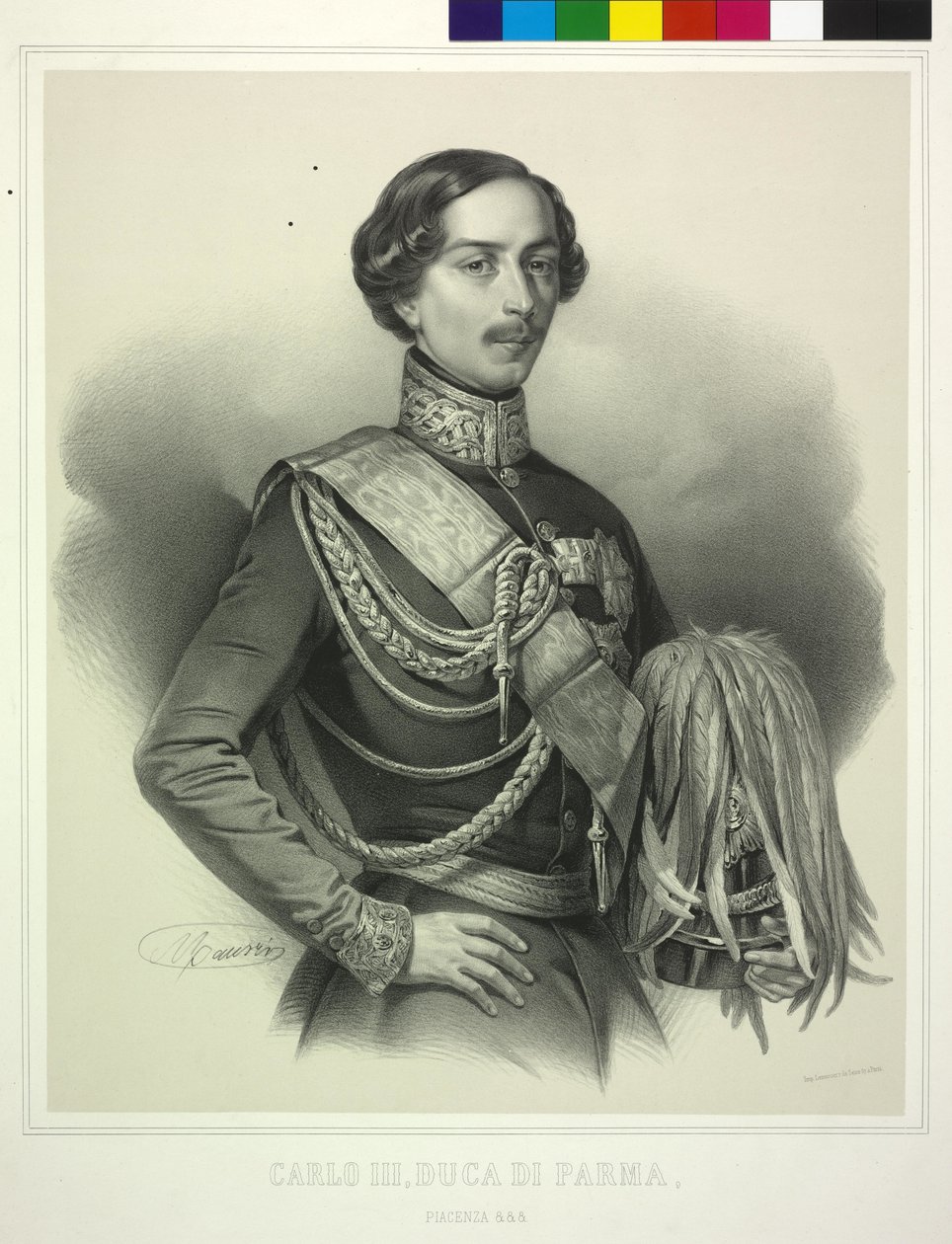 Duke Charles III of Parma by Antoine Maurin