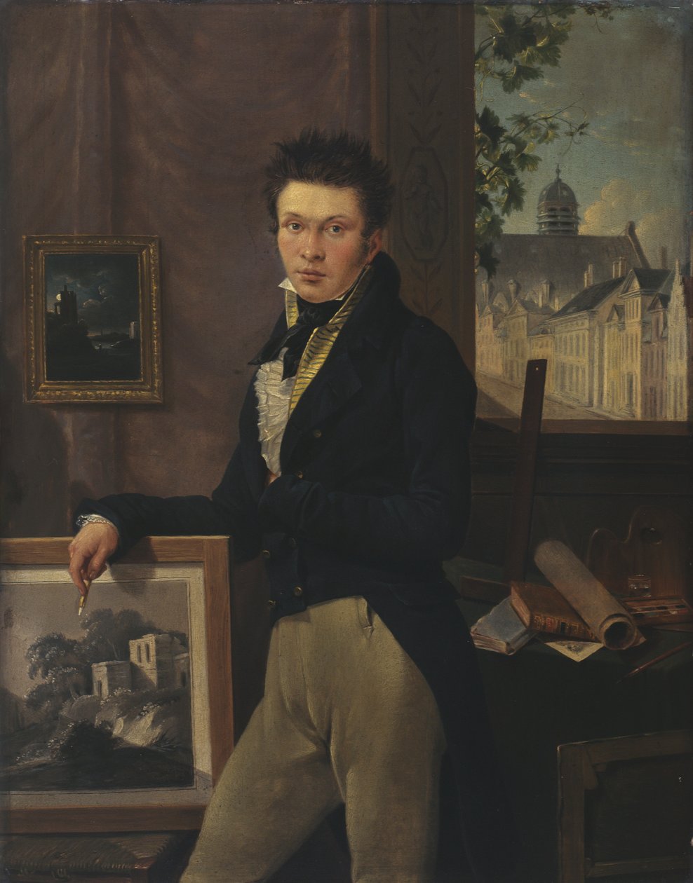 Self Portrait by Antoine Pierre Steyaert