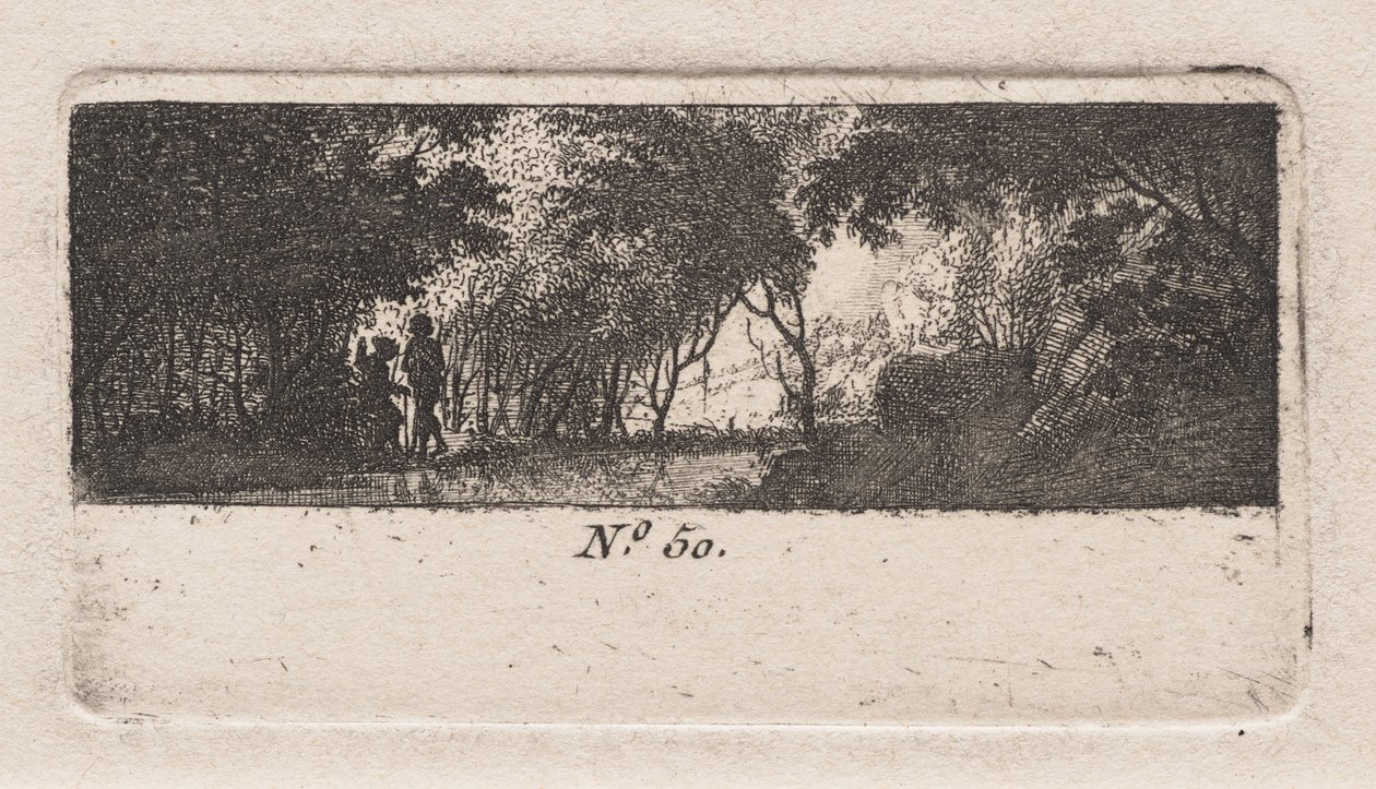 View of a Woods by Antoine de Marcenay de Ghuy