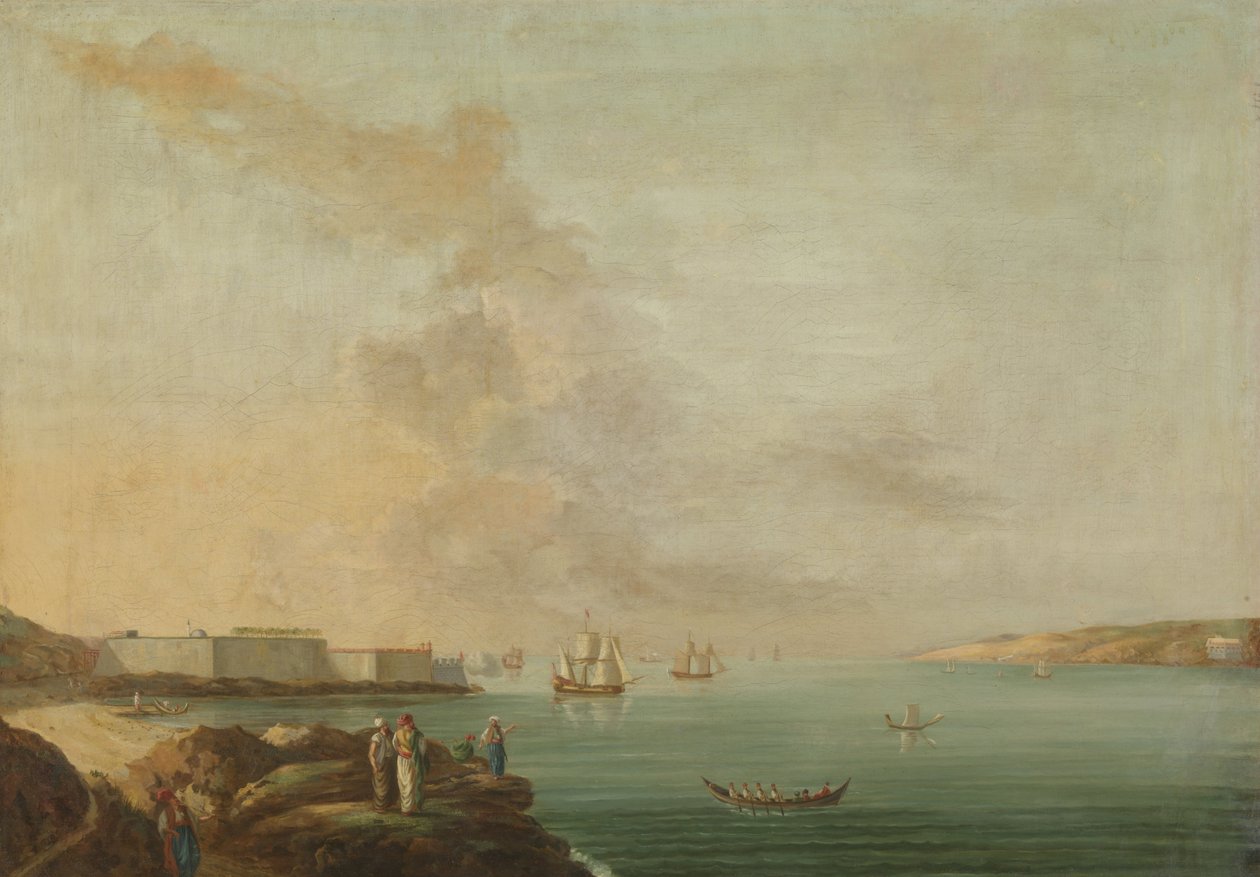 View of the Dardanelles by Antoine van der Steen