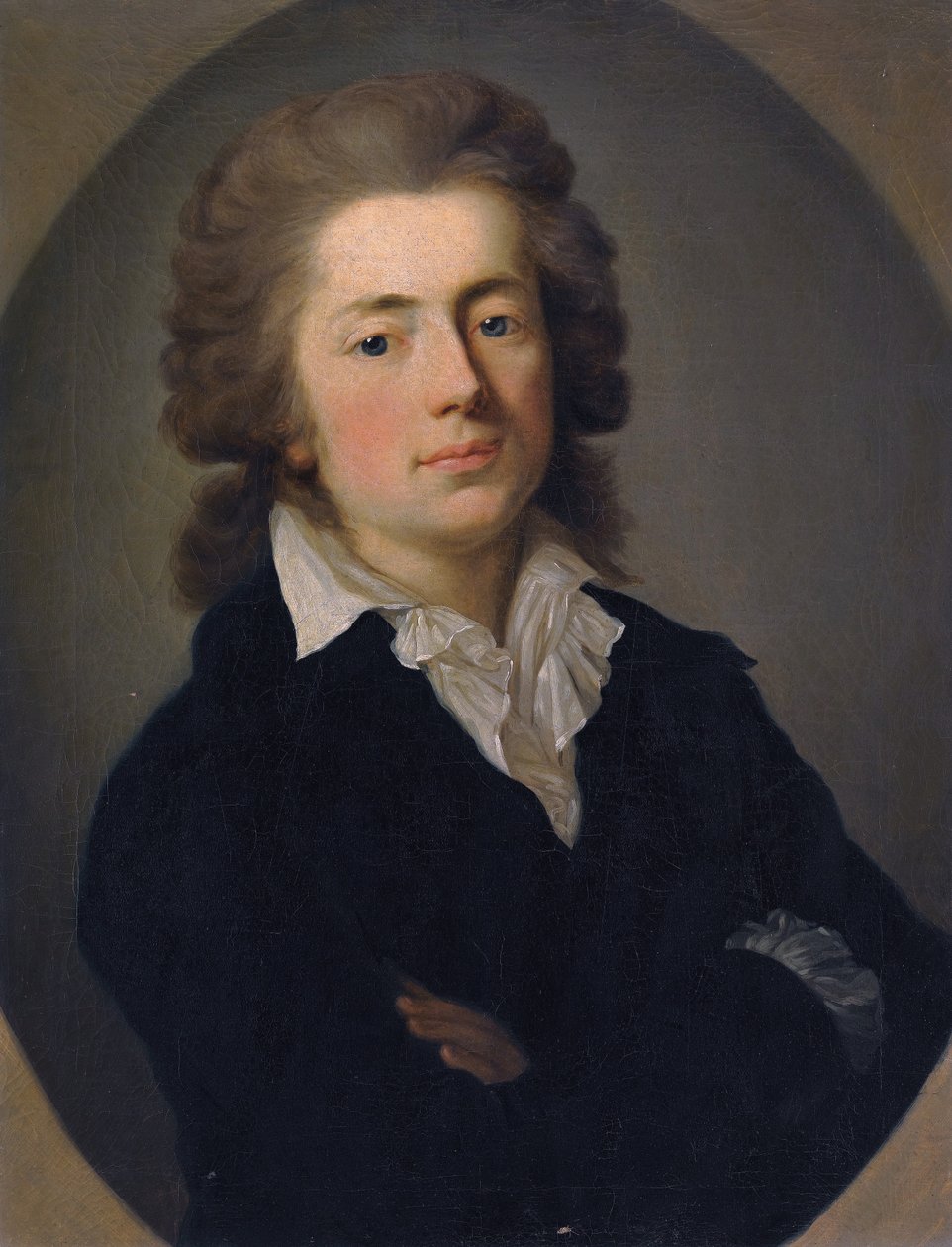 Portrait of Count Jan Potocki by Anton Graff