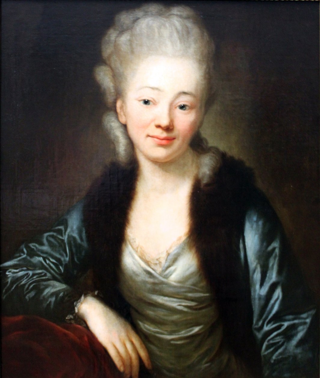 Portrait of Julie Friederike Henriette Clodius by Anton Graff