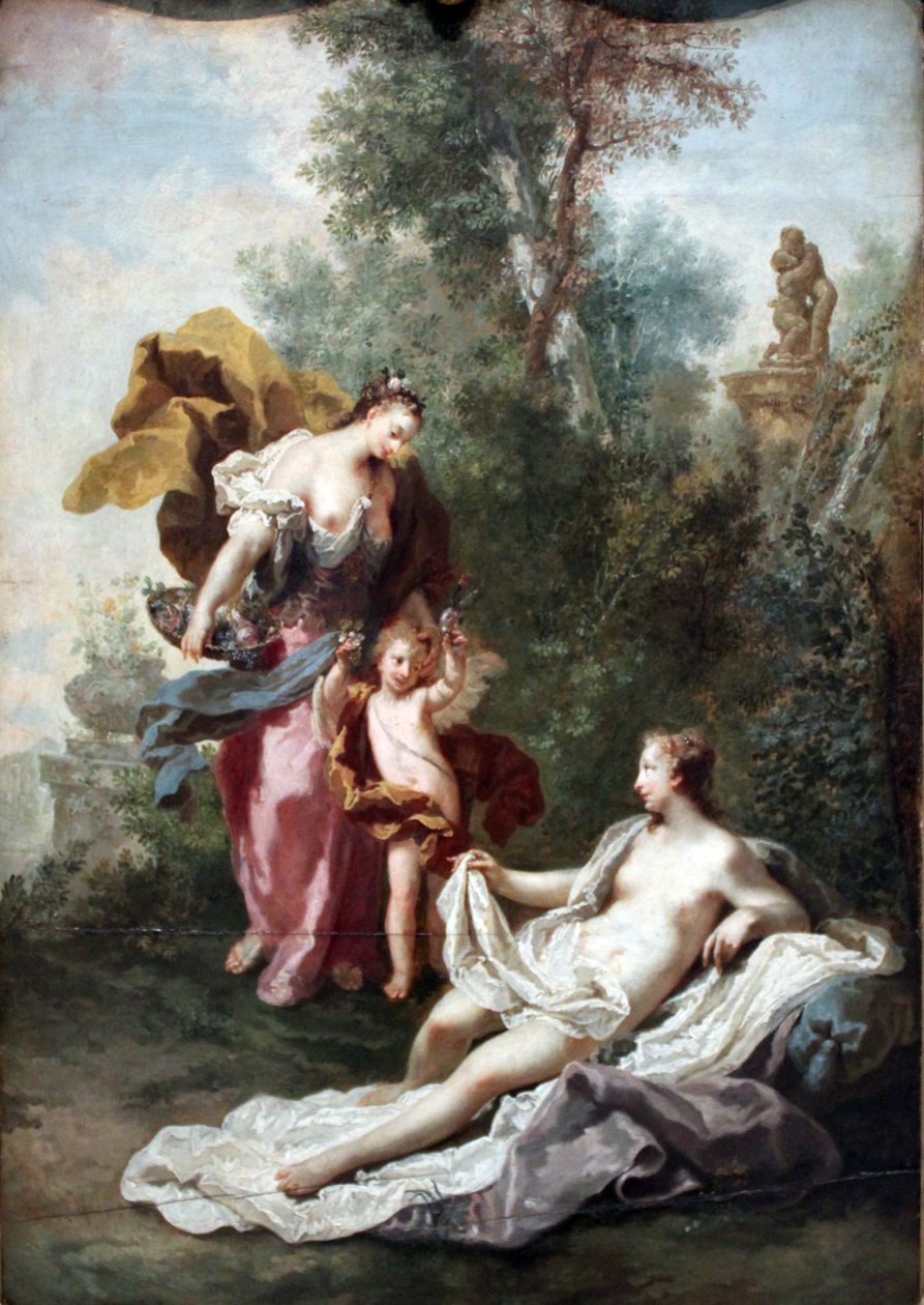 Flora and Venus (Spring) by Anton Kern