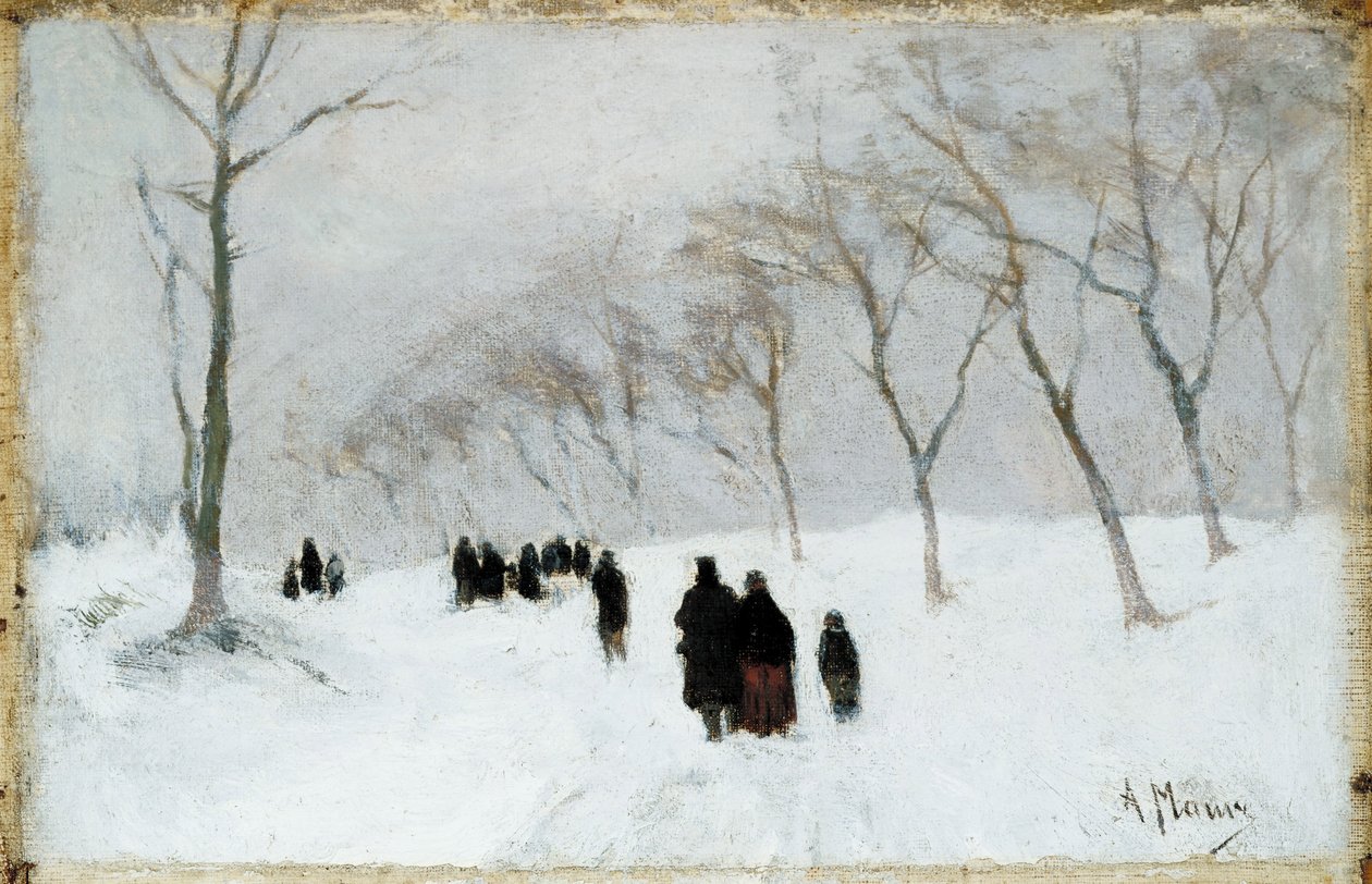 Snow Storm by Anton Mauve