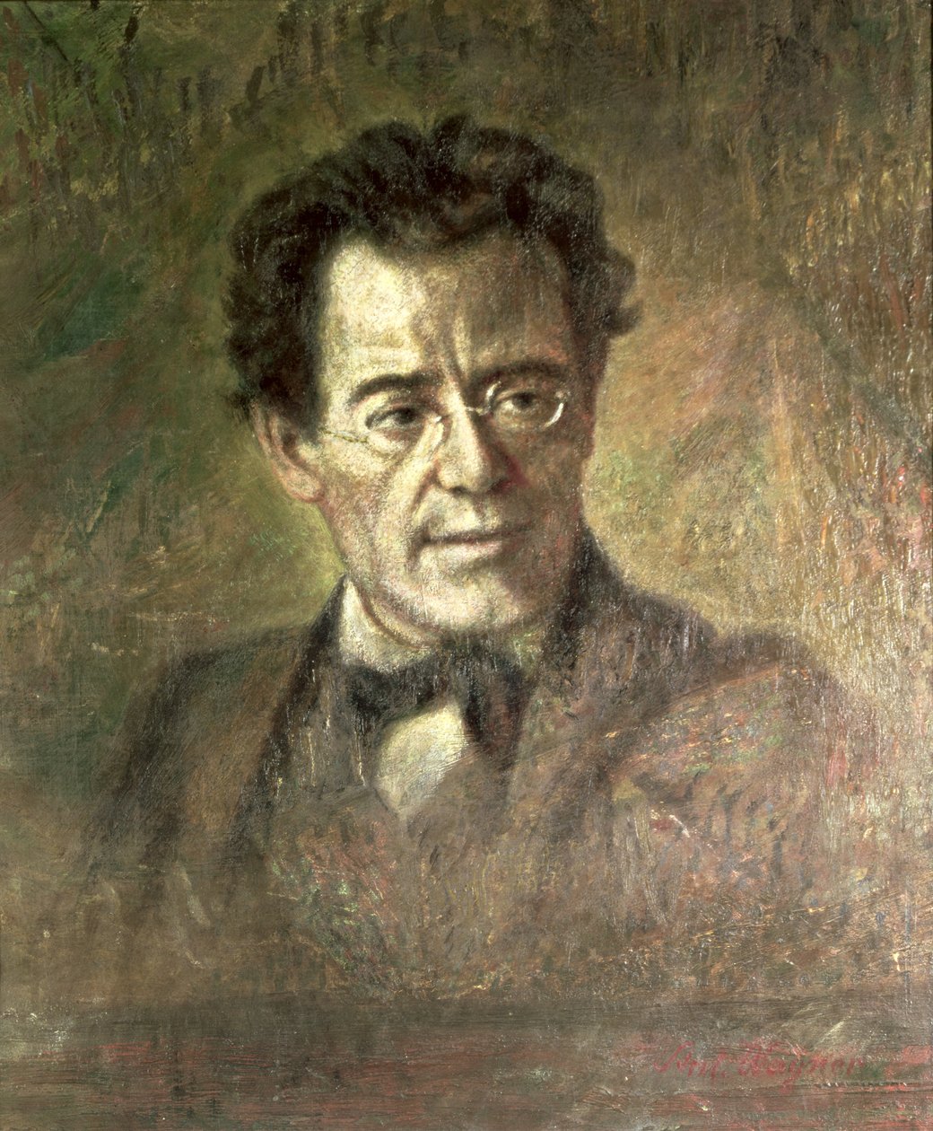 Gustav Mahler (1860-1911) by Anton Wagner