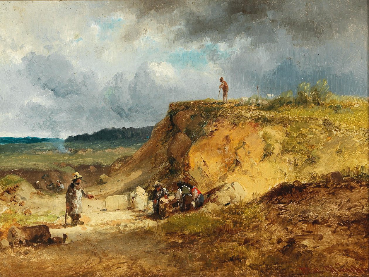 Quarry Near Polling by Anton Doll