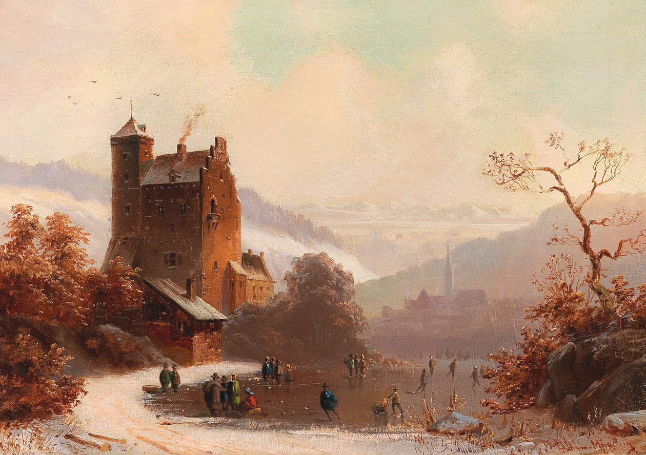 Scene of South Tyrol by Anton Doll