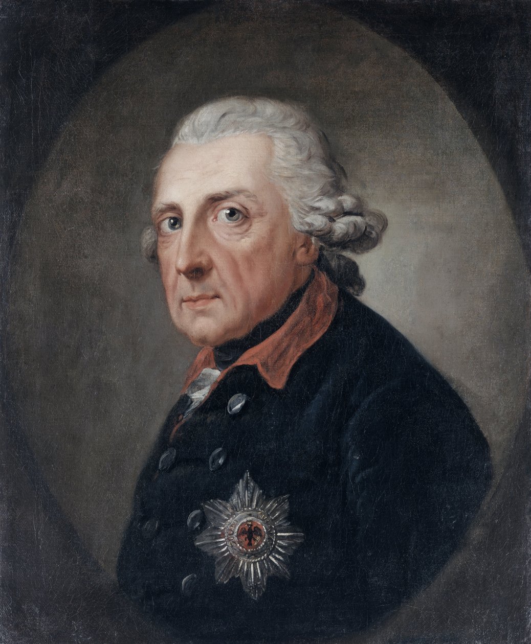 Frederick the Great by Anton Graff