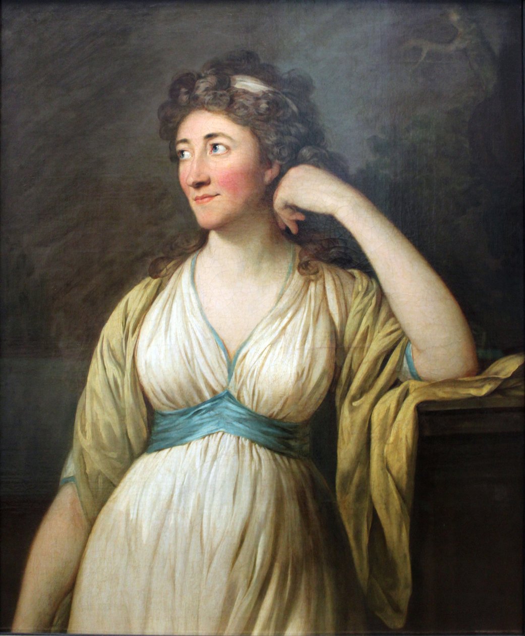 Portrait of Elisa von der Recke by Anton Graff