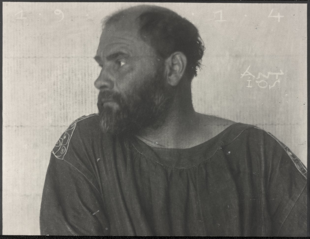 Gustav Klimt by Anton Josef Trcka